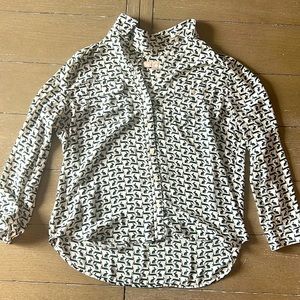 Rabbit-pattern Professional Blouse